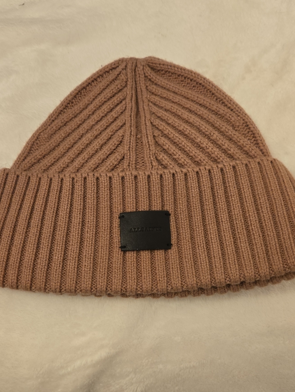 Aritzia AllSaints Knit Beanie - Mauve